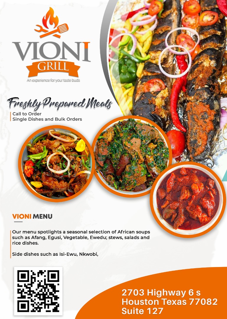 Vioni Grill | 2703 S Texas 6 Suite #127, Houston, TX 77082, USA | Phone: (832) 230-8326