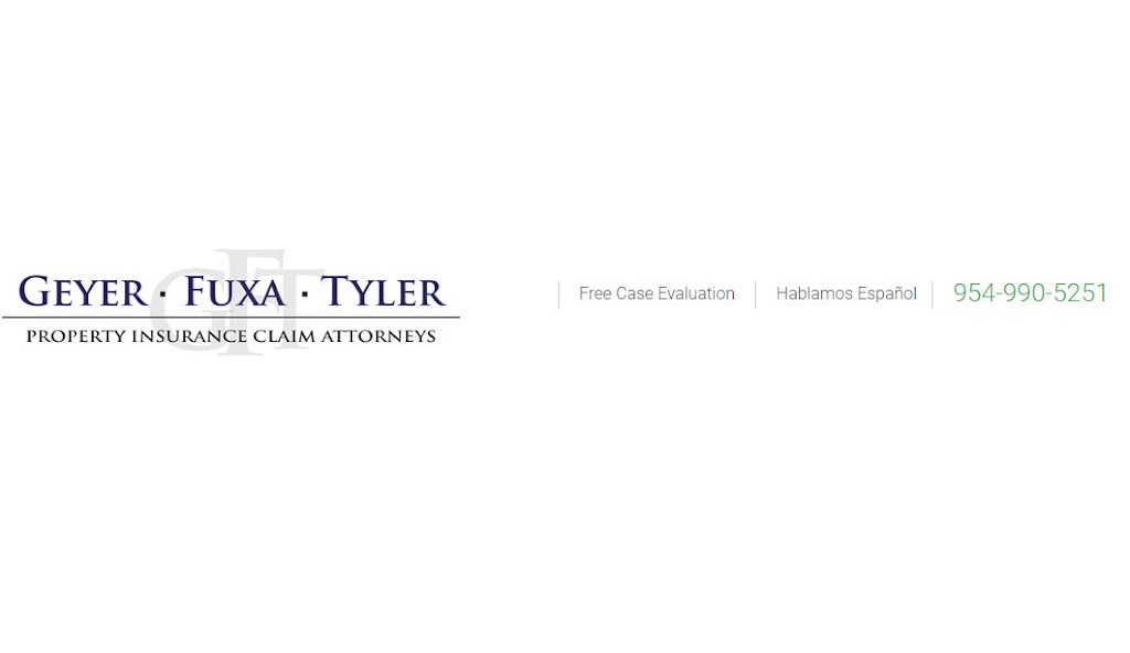 Geyer Fuxa Tyler | 490 Sawgrass Corporate Pkwy #110, Sunrise, FL 33325, USA | Phone: (954) 990-5251