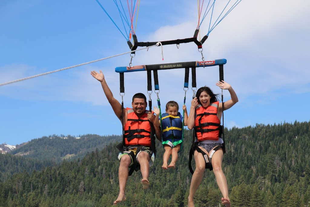 Lake Tahoe Parasail-North Tahoe Watersports~Tahoe City | Marina, 700 N Lake Blvd, Tahoe City, CA 96145, USA | Phone: (530) 583-7245