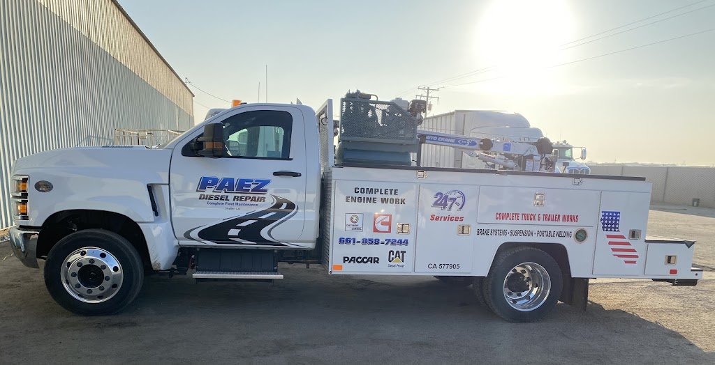 PAEZ DIESEL REPAIR INC | 30700 San Diego St, Shafter, CA 93263, USA | Phone: (661) 858-7244