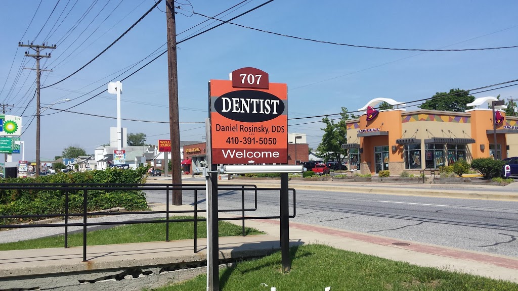 Daniel Rosinsky DDS - Dentist | 707 Eastern Blvd, Essex, MD 21221, USA | Phone: (443) 579-7023