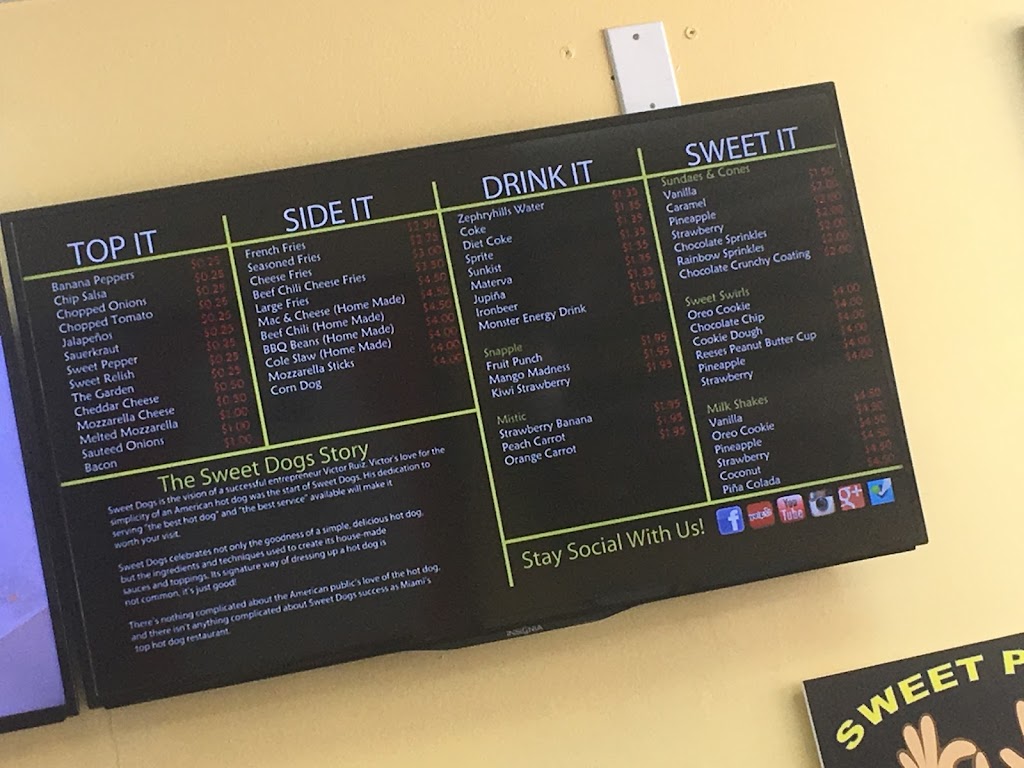 Sweet Dogs | 4749 SW 8th St, Miami, FL 33134, USA | Phone: (305) 448-4900