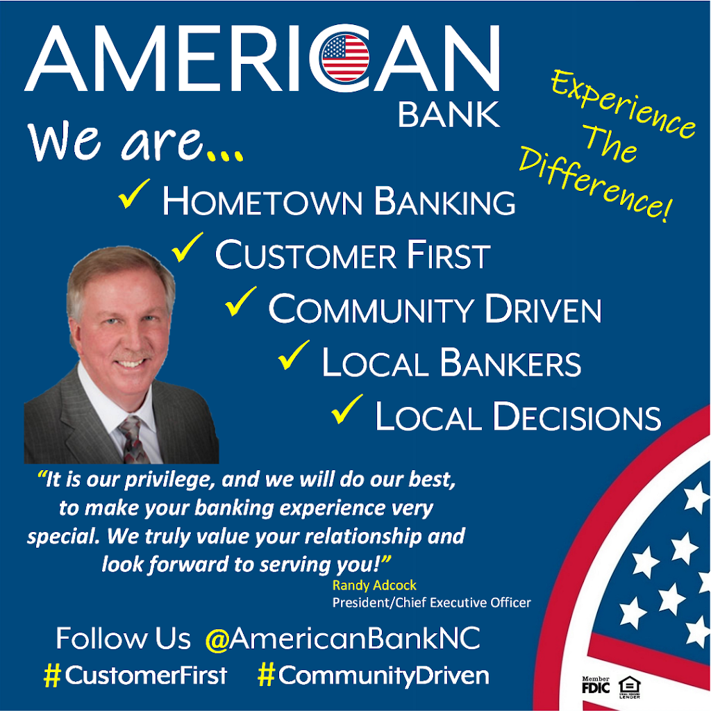 American Bank - Wingate Office | 3806 US-74 E, Wingate, NC 28174, USA | Phone: (704) 323-8170