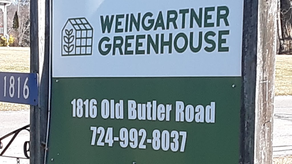 Weingartner Greenhouse | 1816 Old Butler Rd, New Castle, PA 16101, USA | Phone: (724) 992-8037