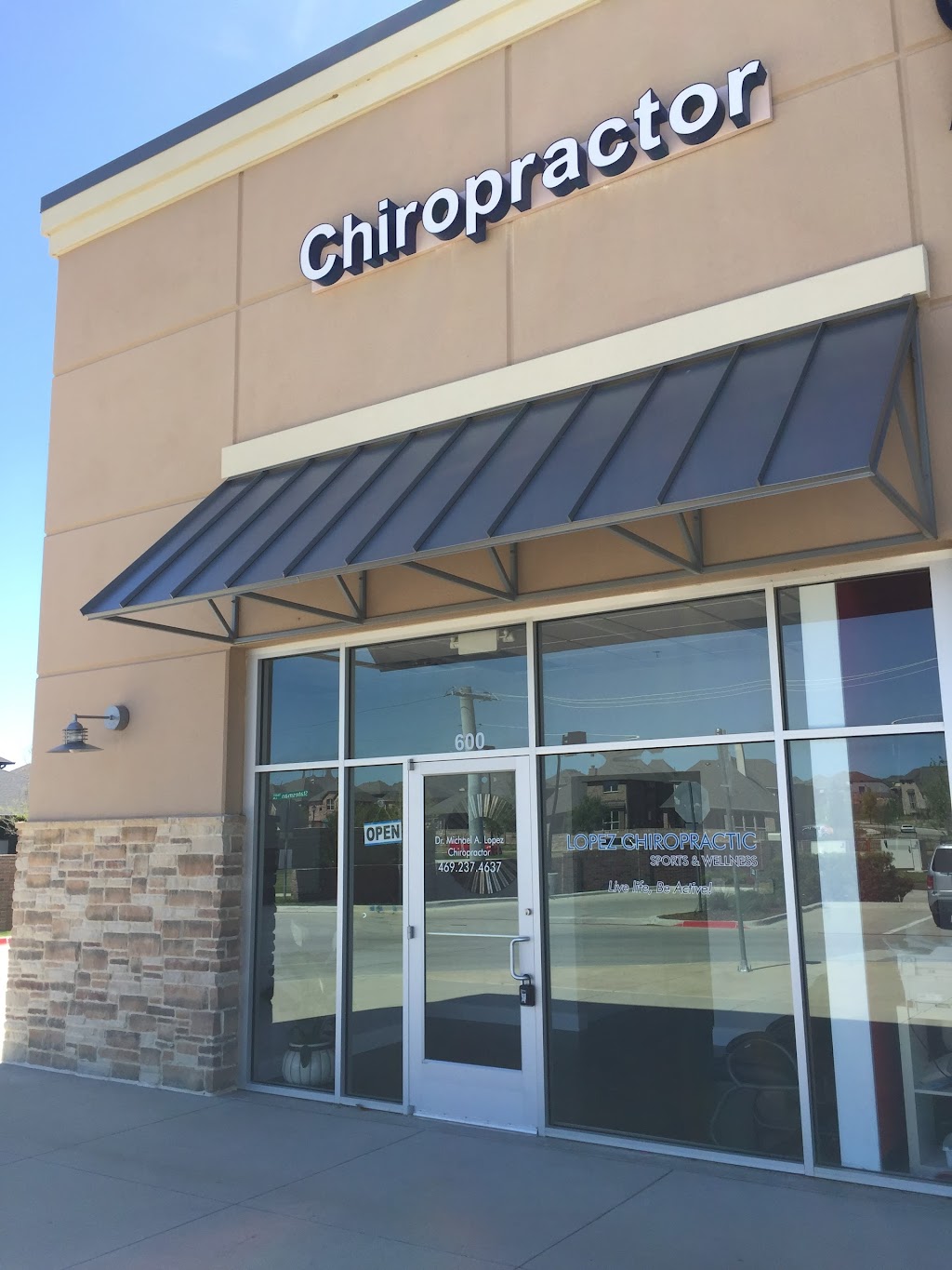 Lopez Chiropractic Sports & Wellness | 255 Lebanon Rd Suite 304, Frisco, TX 75036, USA | Phone: (469) 200-5557