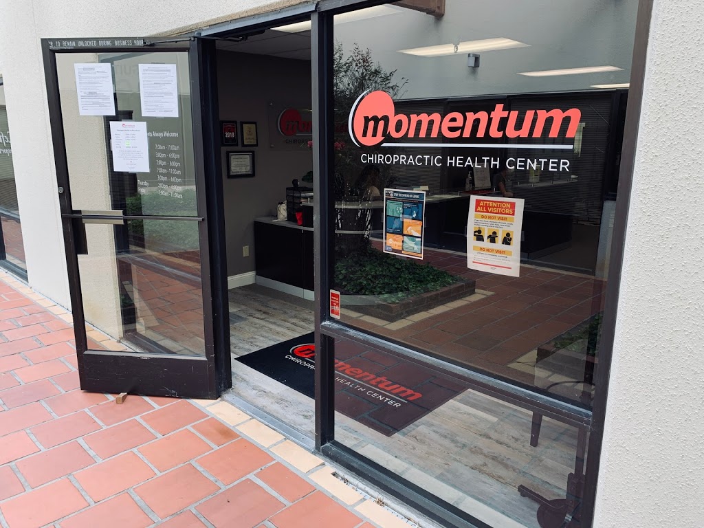 Momentum Chiropractic Health Center | 605 Tennant Ave suite g, Morgan Hill, CA 95037, USA | Phone: (408) 778-8700