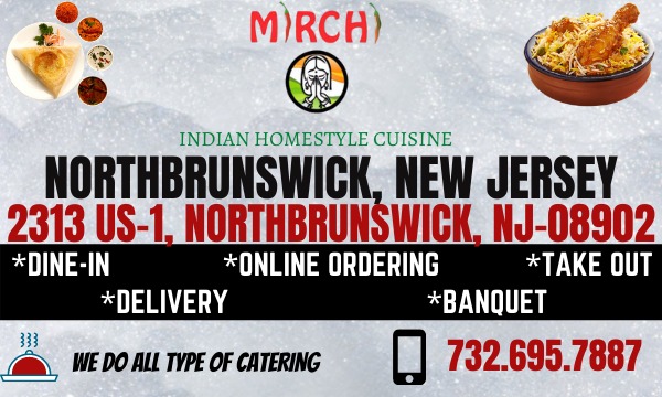 Mirchi | 2313 US-1, North Brunswick Township, NJ 08902, USA | Phone: (732) 695-7887