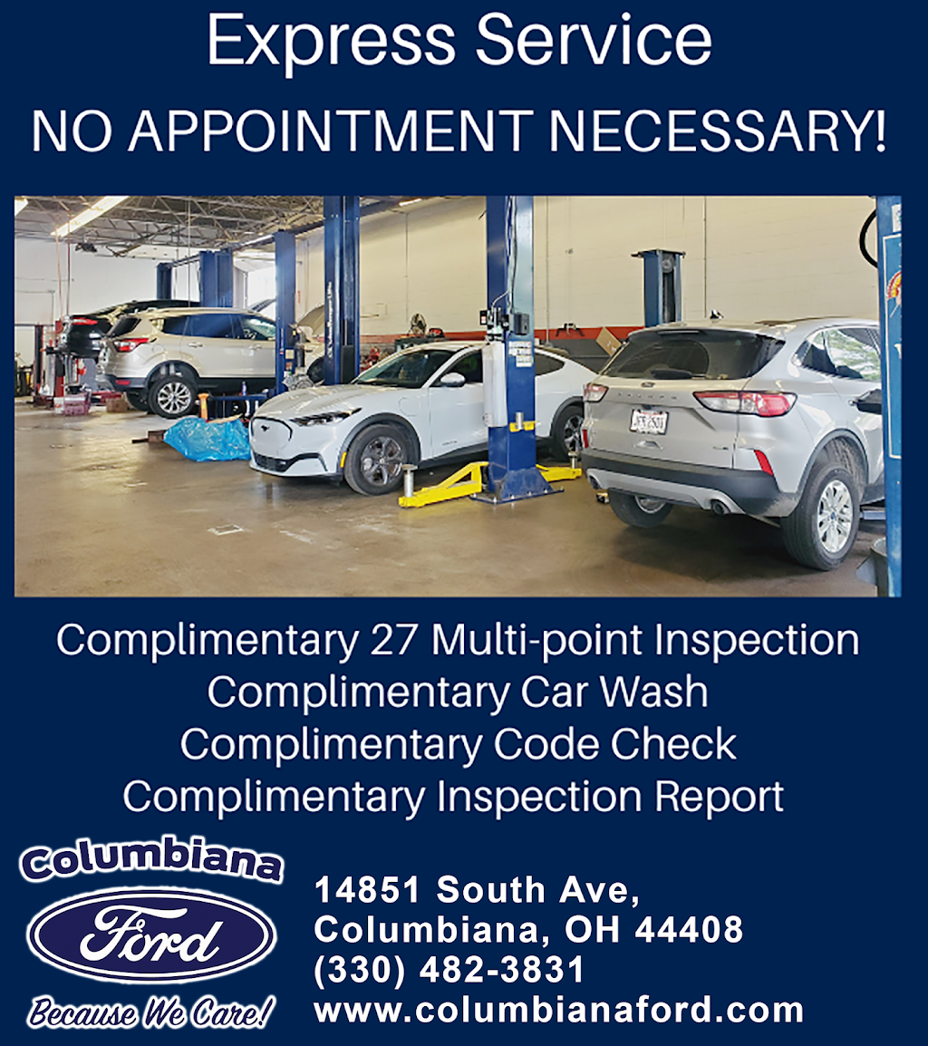 Columbiana Ford Parts | 14851 South Ave, Columbiana, OH 44408, USA | Phone: (330) 482-3831
