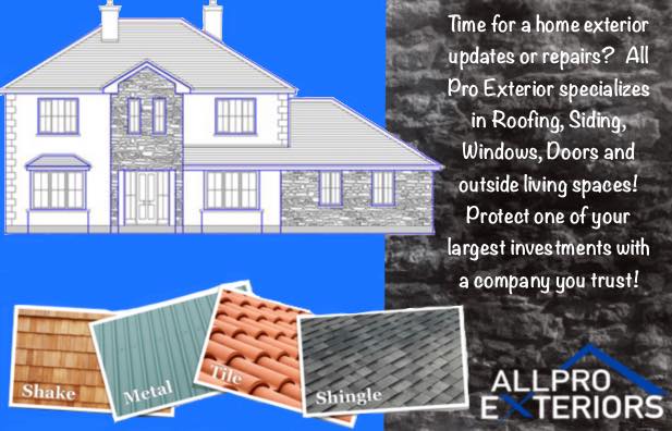 ALL Pro Exteriors | 134 Maple Ave, Dublin, PA 18917, USA | Phone: (215) 249-1900