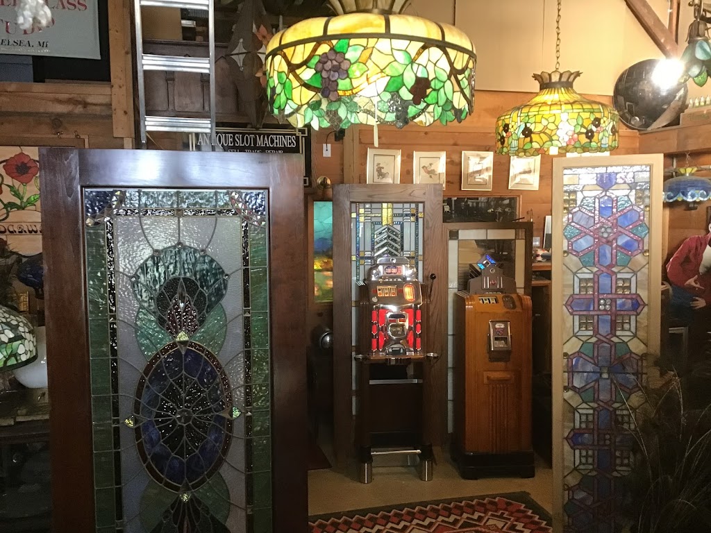 Darwins Stained Glass & Antique Slot Machines | 9080 Beeman Rd, Chelsea, MI 48118, USA | Phone: (734) 475-9730