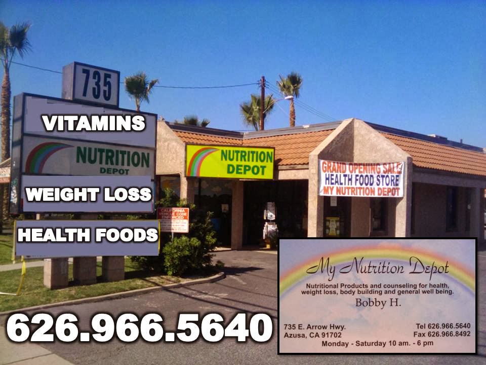 My Nutrition Depot | 735 E Arrow Hwy b, Azusa, CA 91702 | Phone: (626) 966-5640