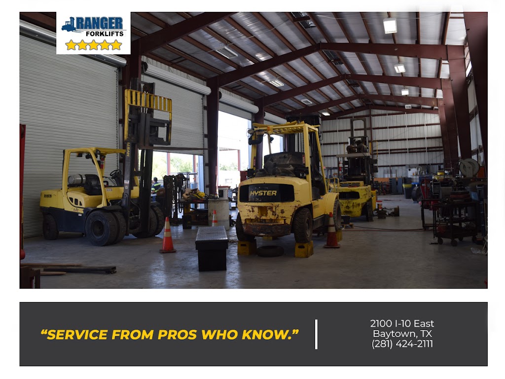 RANGER FORKLIFT RENTALS & SERVICE | 2100 I-10 East, Baytown, TX 77521, USA | Phone: (281) 424-5444