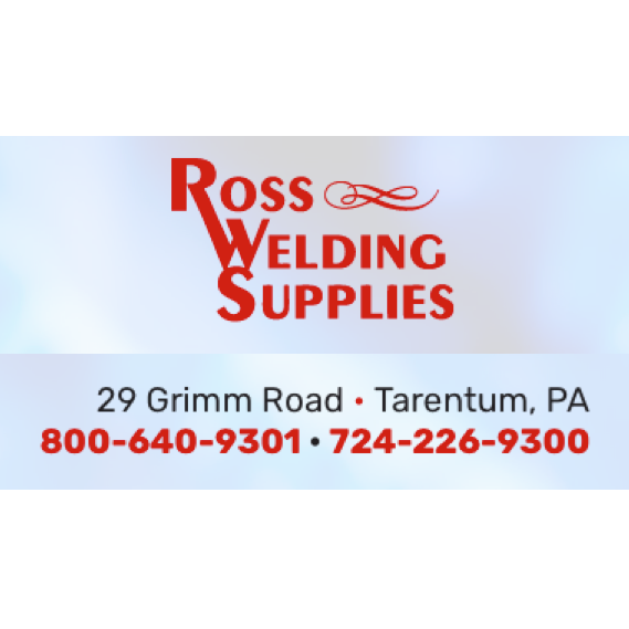 Ross Welding Supplies Inc | 29 Grimm Rd, Tarentum, PA 15084, USA | Phone: (724) 226-9300