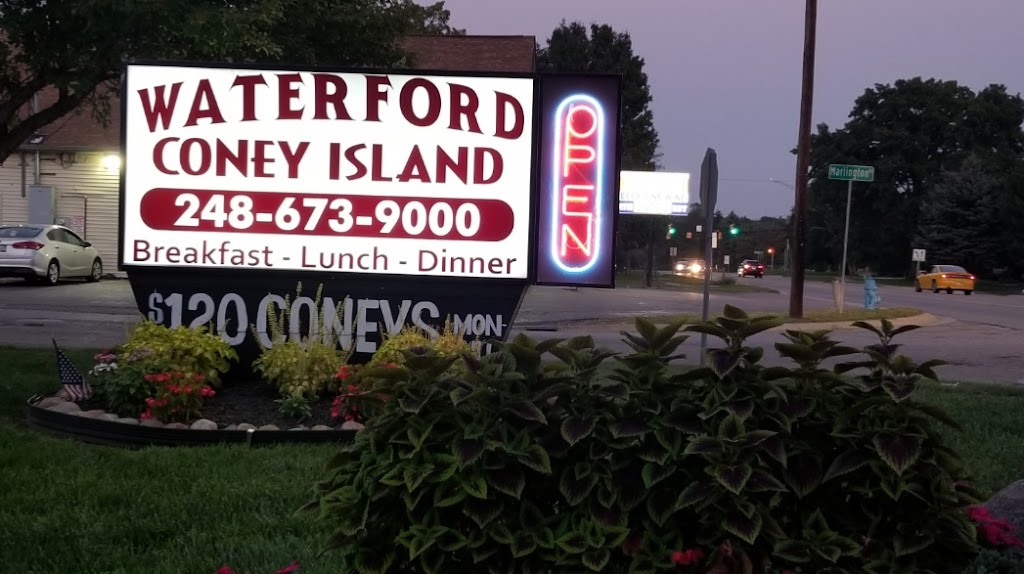 Waterford Coney Island | 4882 Hatchery Rd, Waterford Township, MI 48329, USA | Phone: (248) 673-9000