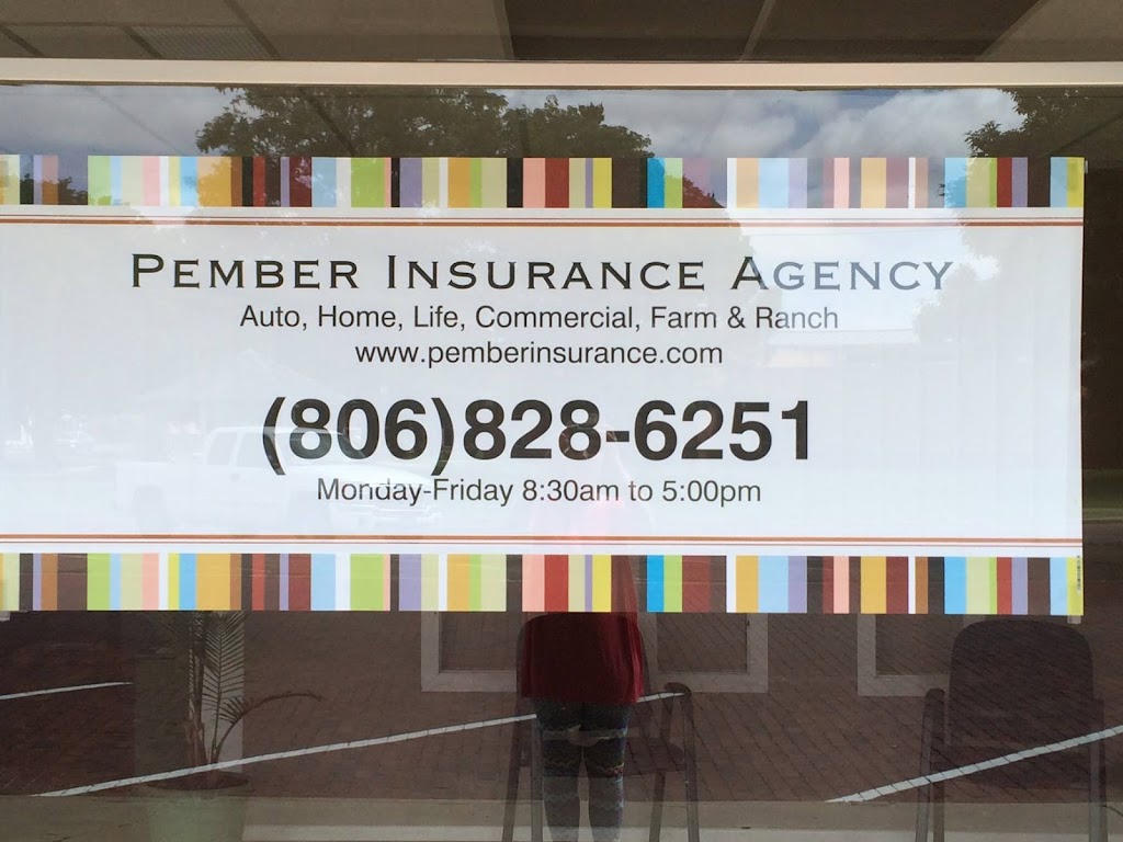 Pember Insurance Agency | 144 W Garza St, Slaton, TX 79364, USA | Phone: (806) 828-6251