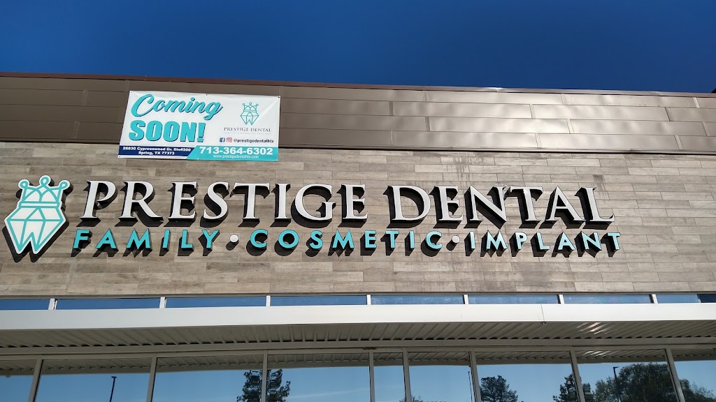 Prestige Dental | 26830 Cypresswood Dr Ste #200, Spring, TX 77373, USA | Phone: (832) 930-7855