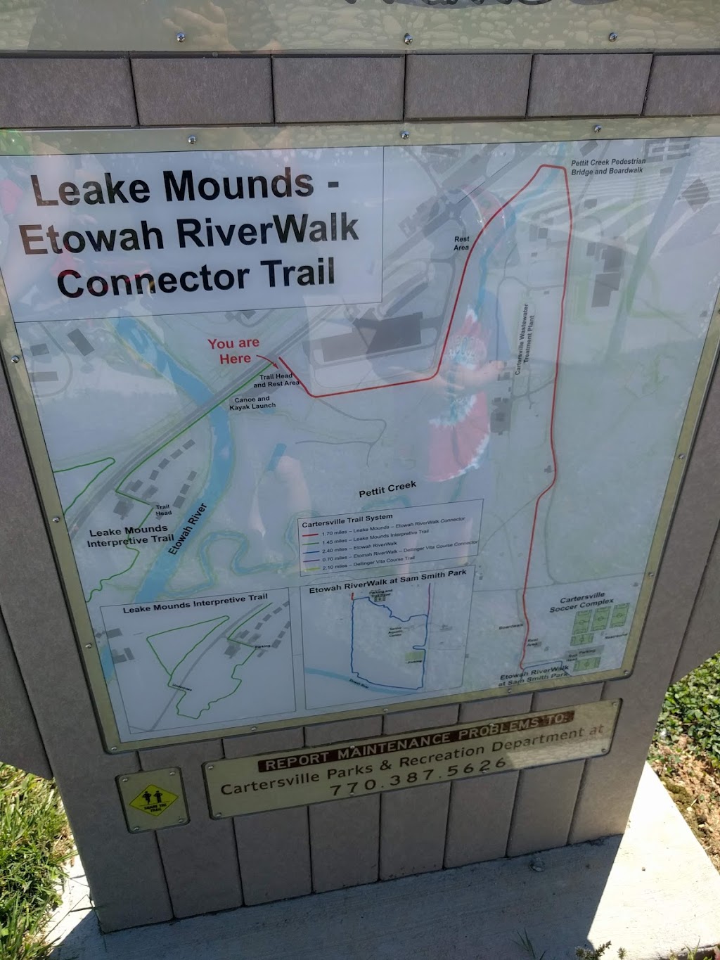 Leake Mounds Interpretive Trail | Photo 9 of 10 | Address: 1700 West Ave, Cartersville, GA 30120, USA | Phone: (770) 387-5626
