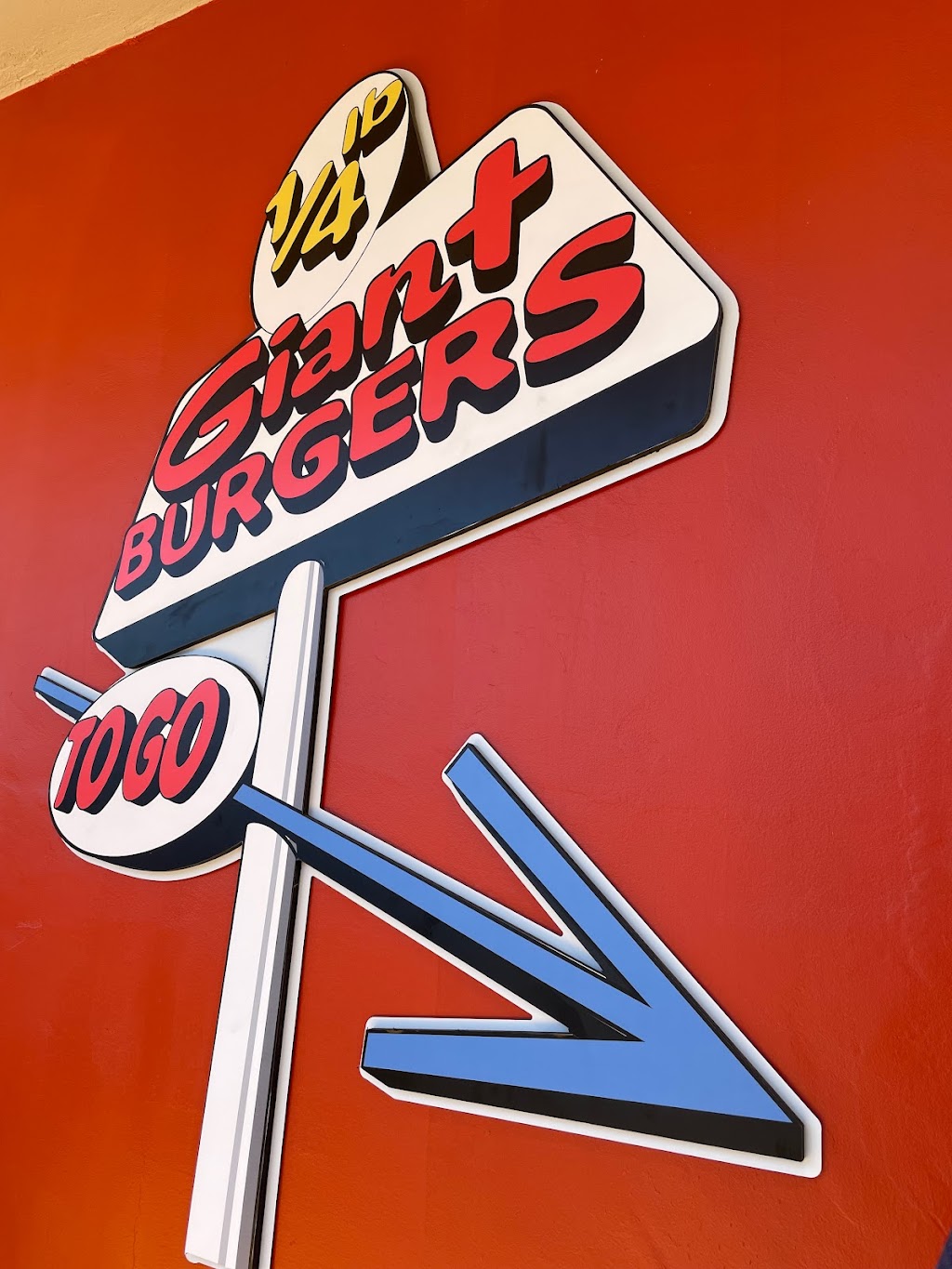 1/4 Giant Burger | 24134 Mission Blvd, Hayward, CA 94544, USA | Phone: (510) 733-2665