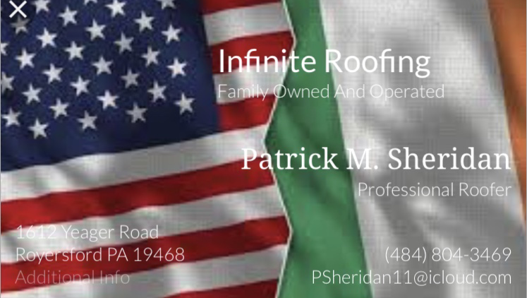 Infinite Roofing | 1612 Yeager Rd, Royersford, PA 19468, USA | Phone: (484) 804-3469