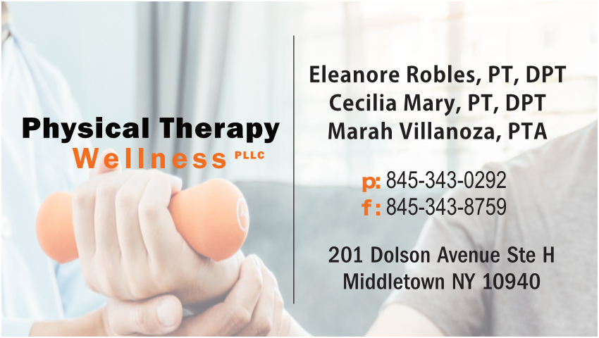 Physical Therapy Wellness, PLLC | 201 Dolson Ave STE H, Middletown, NY 10940, USA | Phone: (845) 343-0292