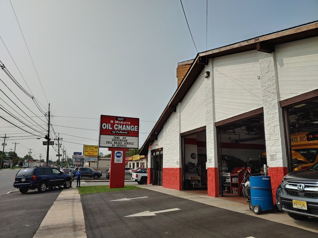 8 Minute Oil Change | 1417 St Georges Ave, Colonia, NJ 07067, USA | Phone: (732) 388-5200