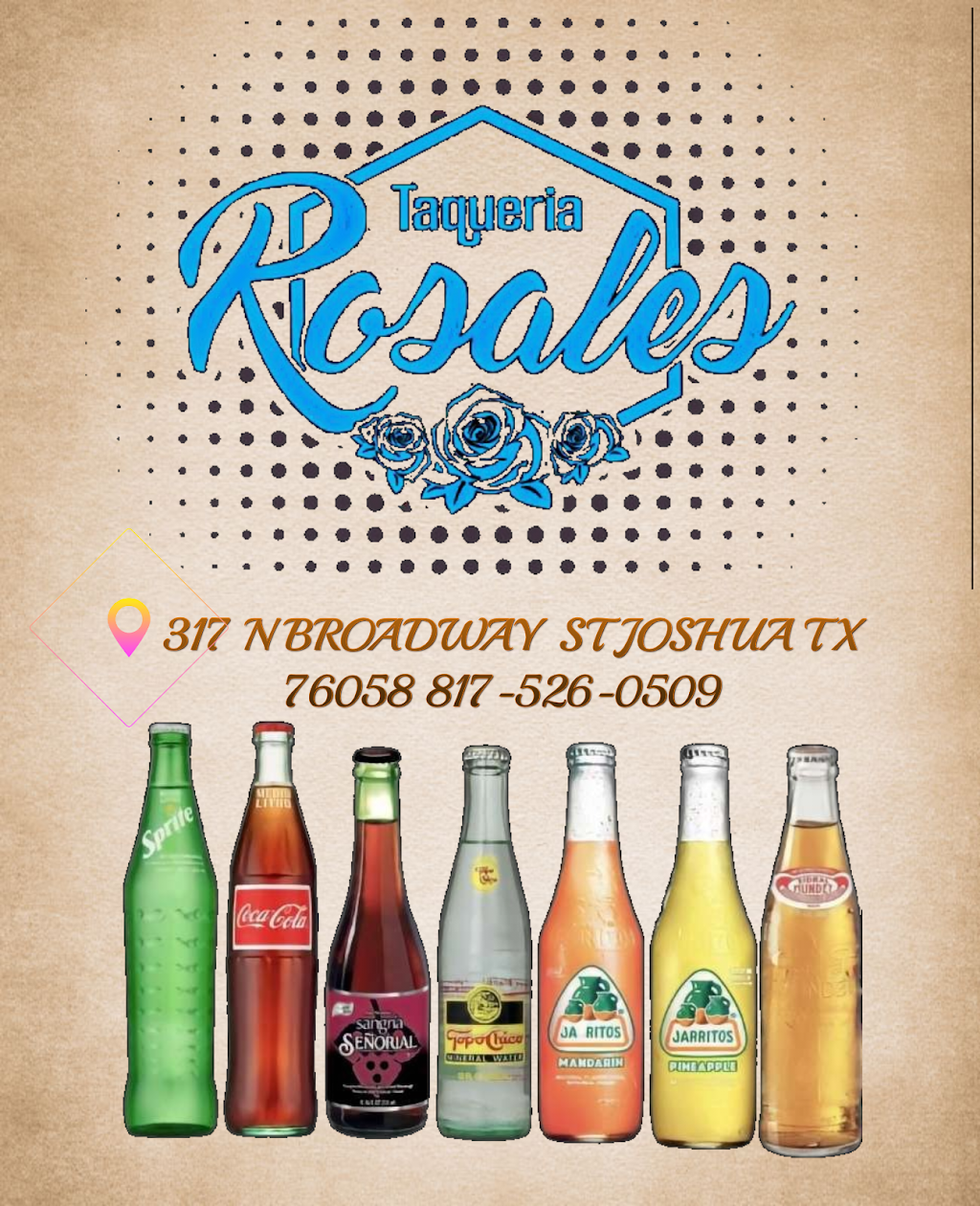 Taqueria Rosales Joshua tx | 317 N Broadway St, Joshua, TX 76058 | Phone: (817) 526-0509