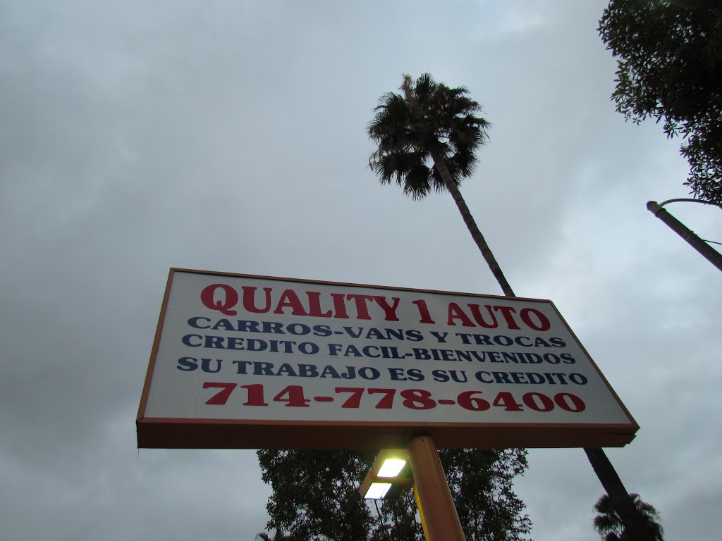 QUALITY 1 AUTO SALES | 801 N Anaheim Blvd, Anaheim, CA 92805, USA | Phone: (714) 778-6400