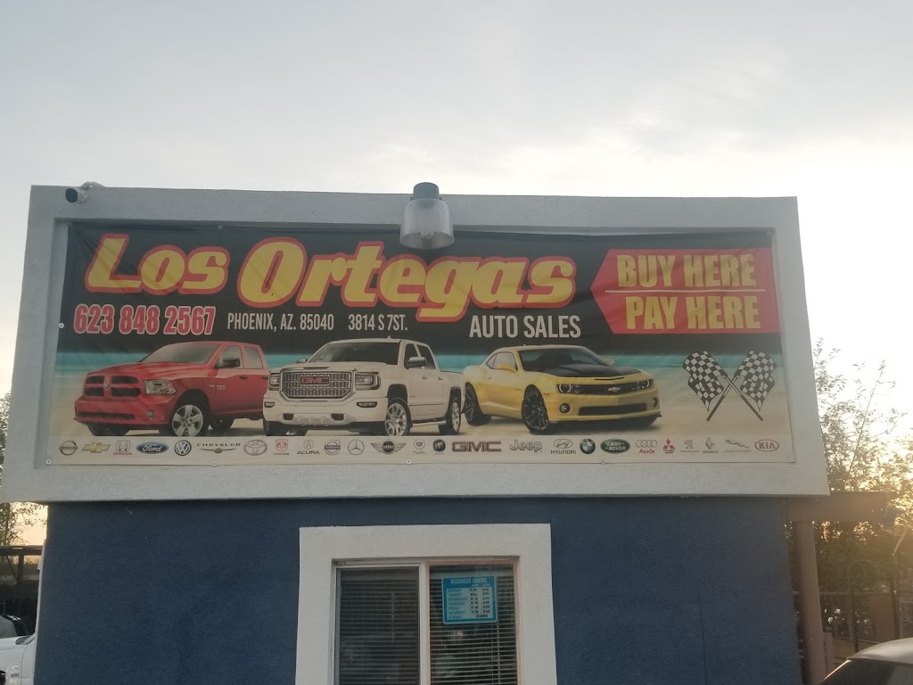 Los Ortegas Auto Sales LLC | 3814 S 7th St, Phoenix, AZ 85040, USA | Phone: (623) 848-2567