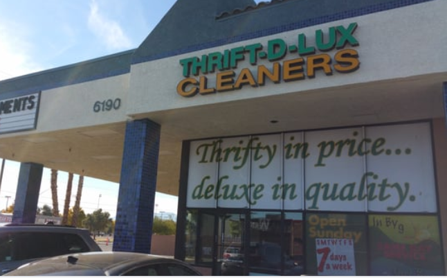 Thrift DLux Cleaners | 10080 W Tropicana Ave Suite 162, Las Vegas, NV 89147 | Phone: (702) 463-6011