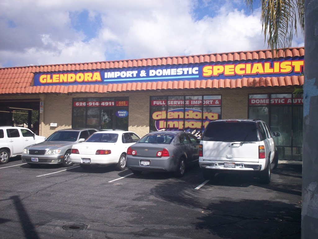 Glendora Import Specialists, Inc. | 445 E Arrow Hwy, Glendora, CA 91740, USA | Phone: (626) 914-4911