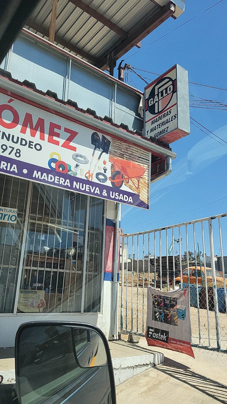 Maderas y Materiales Gómez | Benítez 190, 21485 Tecate, B.C., Mexico | Phone: 665 654 3420