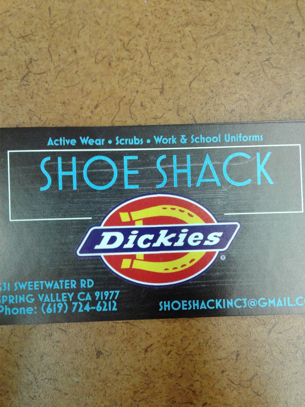 Dickies Shoe Shack | 631 Sweetwater Rd, Spring Valley, CA 91977, USA | Phone: (619) 724-6212