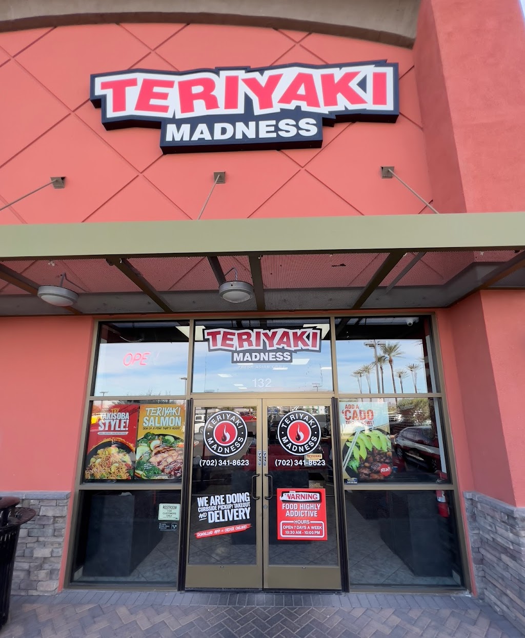 Teriyaki Madness | 725 W Craig Rd Ste 132, North Las Vegas, NV 89032, USA | Phone: (702) 341-8623