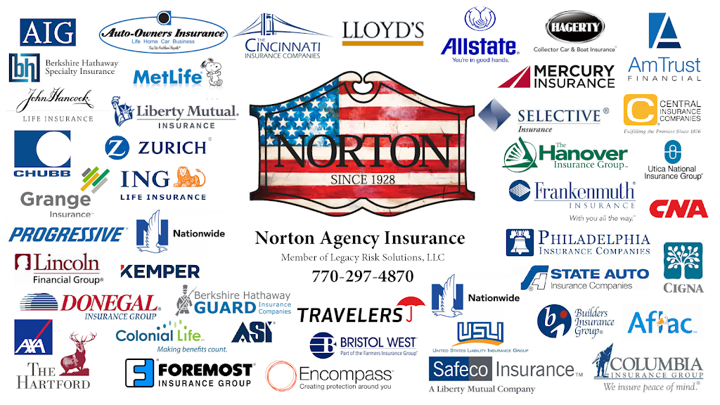 Norton Agency / Red State Insurance | 241 Fowler St, Woodstock, GA 30188, USA | Phone: (770) 297-4870
