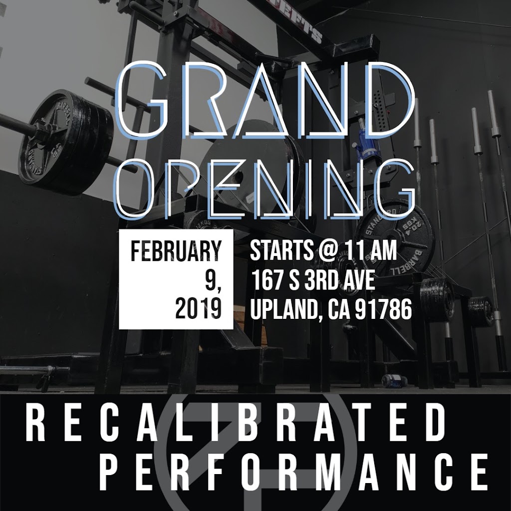 Recalibrated Performance | 167 S 3rd Ave, Upland, CA 91786, USA | Phone: (909) 303-6910