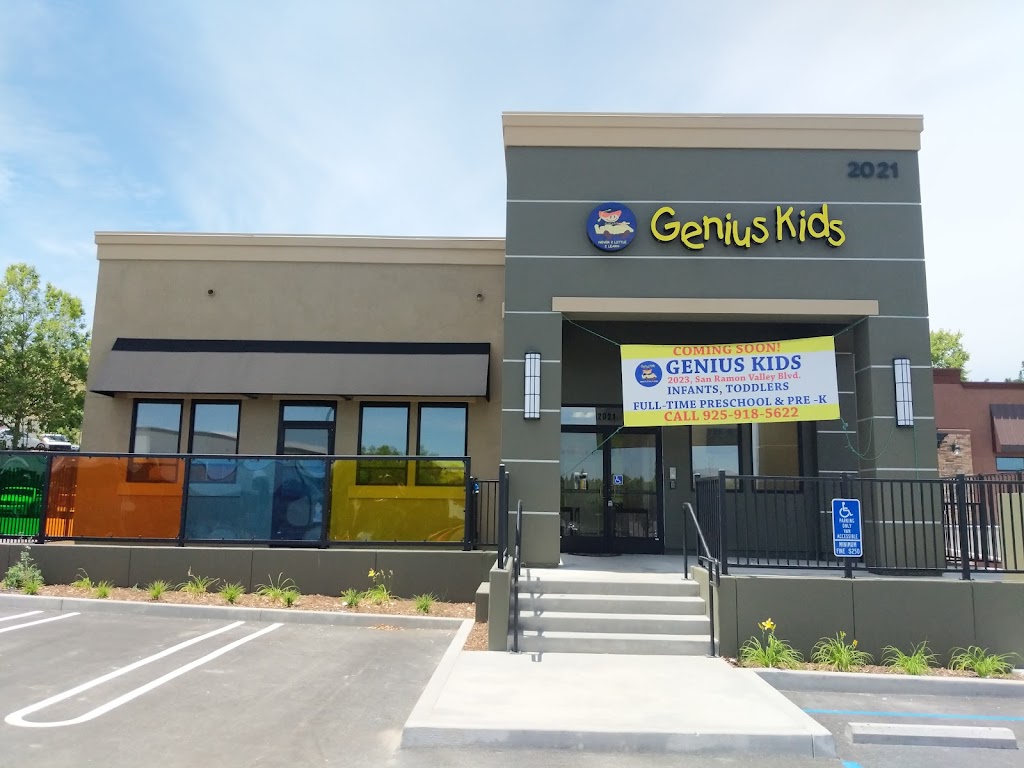 Genius Kids Preschool Daycare San Ramon Valley | 2021 San Ramon Valley Blvd, San Ramon, CA 94583, USA | Phone: (925) 918-5622