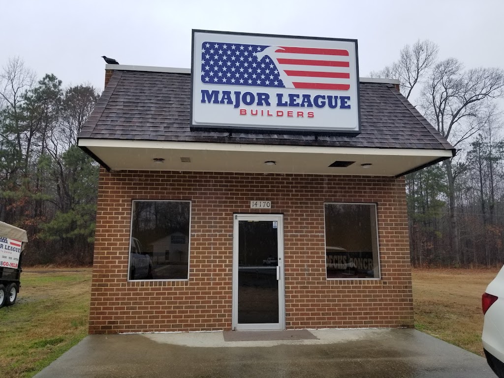 Major League Builders | 14170 Carrollton Blvd, Carrollton, VA 23314, USA | Phone: (757) 745-8080