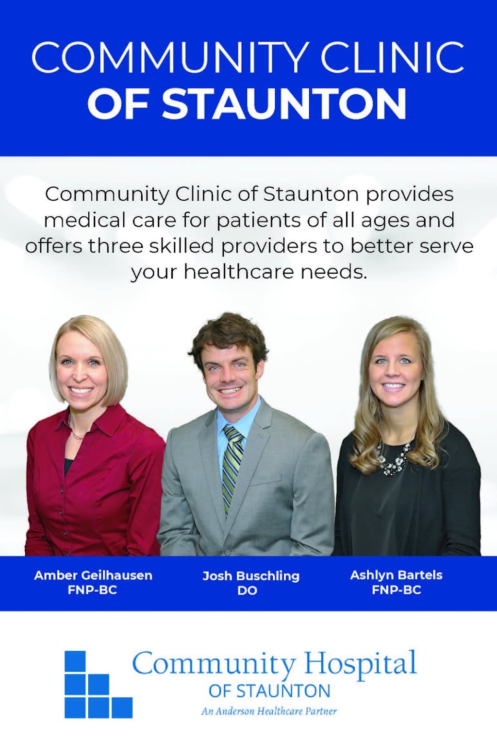 Community Clinic of Staunton | 325 Caldwell St, Staunton, IL 62088, USA | Phone: (618) 635-2221