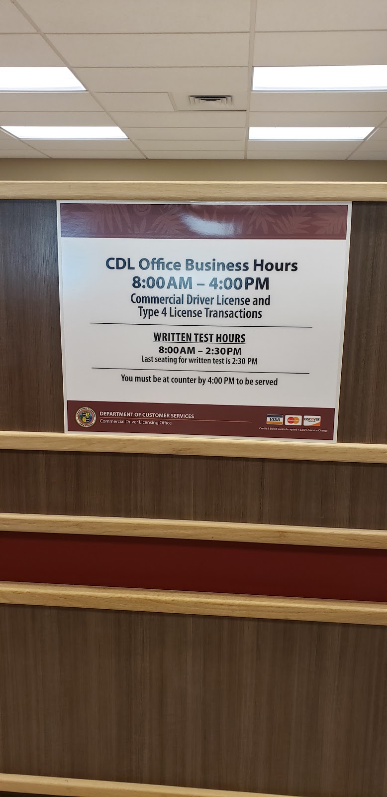 CDL - Commercial Driver Licensing Office | 897 2nd St, Pearl City, HI 96782, USA | Phone: (808) 768-4185