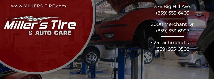 Millers Tire & Auto Care | 376 Big Hill Ave, Richmond, KY 40475, USA | Phone: (859) 623-4520