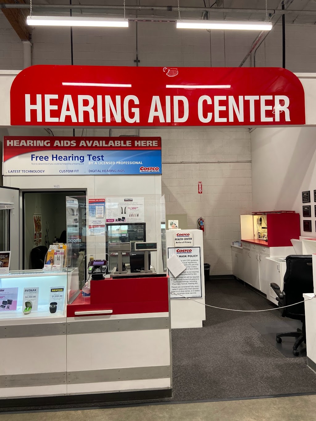 Costco hearing aid store | 480 McKinley St, Corona, CA 92879, USA | Phone: (951) 279-1190