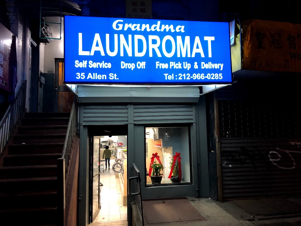 Grandma Laundromat | 35 Allen St, New York, NY 10002, USA | Phone: (212) 966-0285
