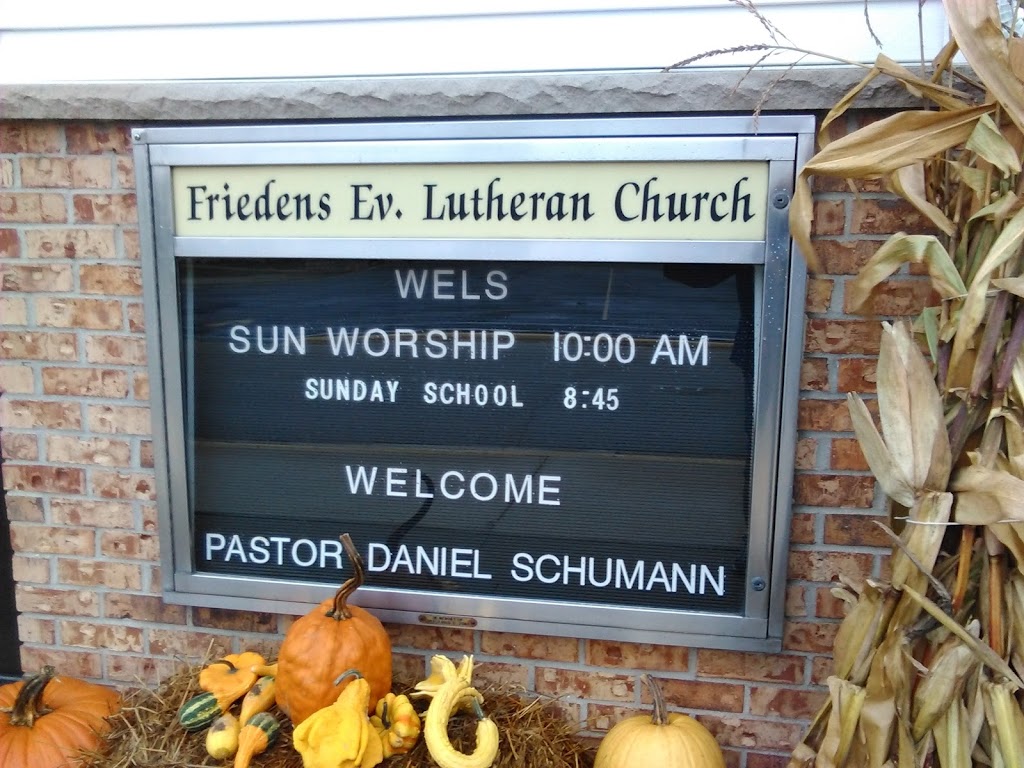 Friedens Evangelical Lutheran Church | 335 Jones Dr, Randolph, WI 53956, USA | Phone: (920) 326-5134