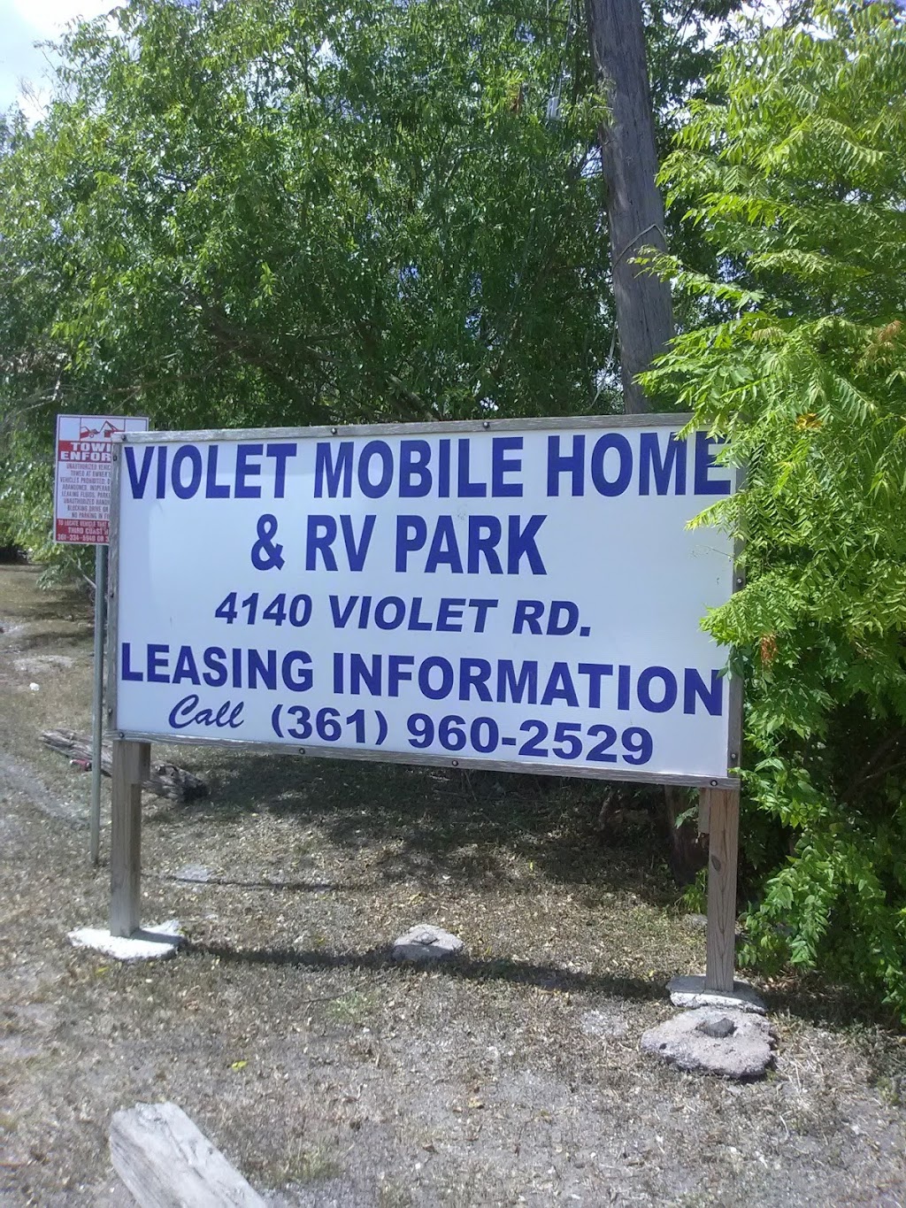 Violet Mobile Home Park | 4140 Violet Rd, Corpus Christi, TX 78410 | Phone: (361) 960-2529