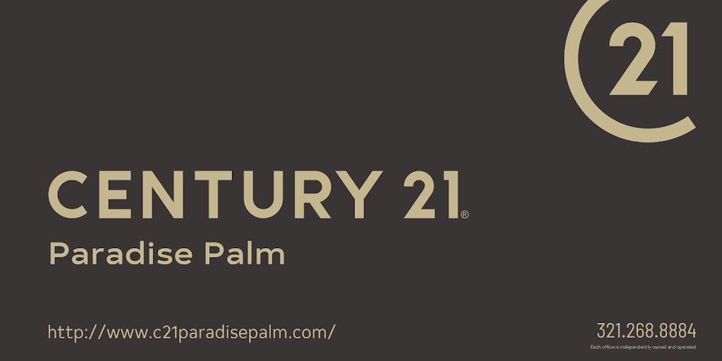 Century 21 Paradise Palm | 817 Cheney Hwy, Titusville, FL 32780, USA | Phone: (321) 268-8884