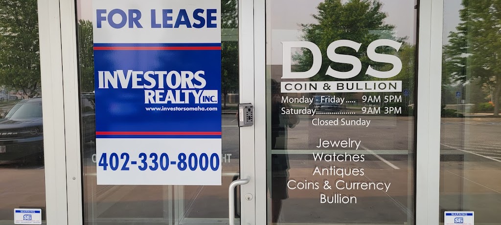 DSS Coin & Bullion | 2909 S 169th Plaza, Omaha, NE 68130, USA | Phone: (402) 502-2885