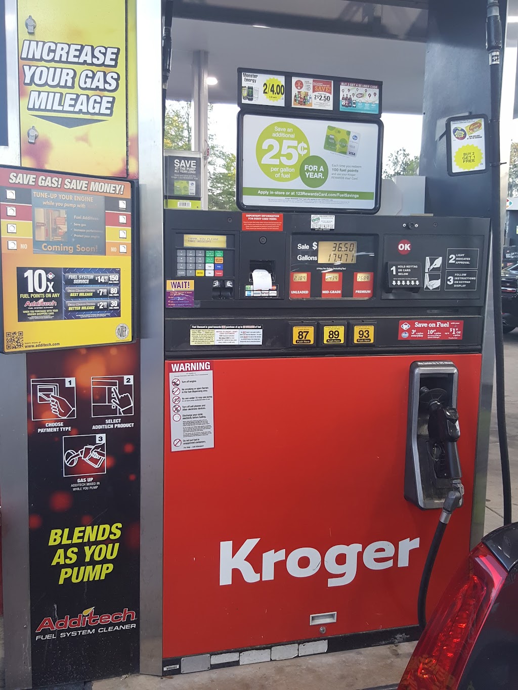 Kroger Fuel Center | 10375 Tara Blvd, Jonesboro, GA 30236, USA | Phone: (678) 479-0269