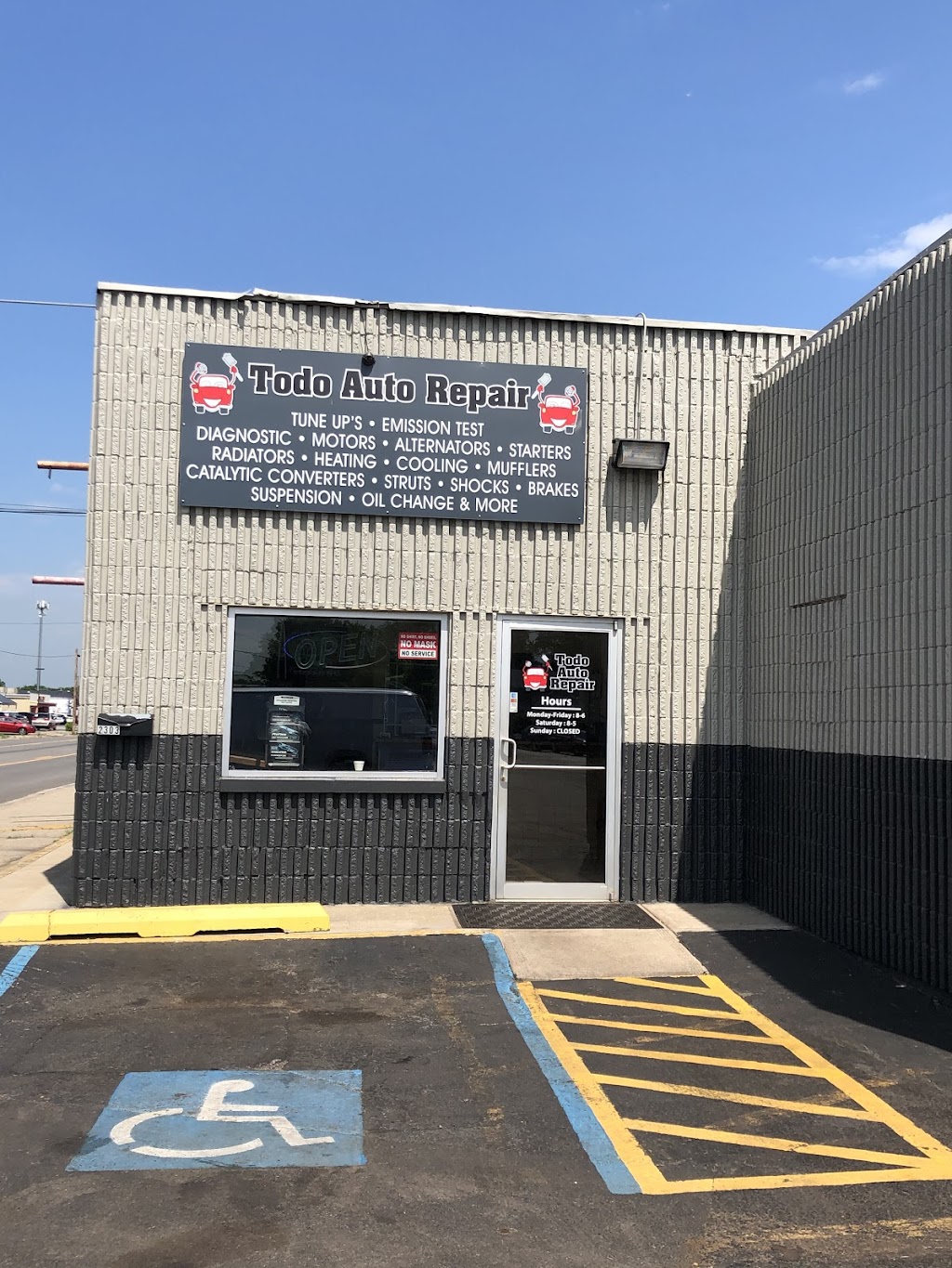 Todo Auto Repair 2 | 2303 Central Ave, Lake Station, IN 46405, USA | Phone: (219) 654-4579