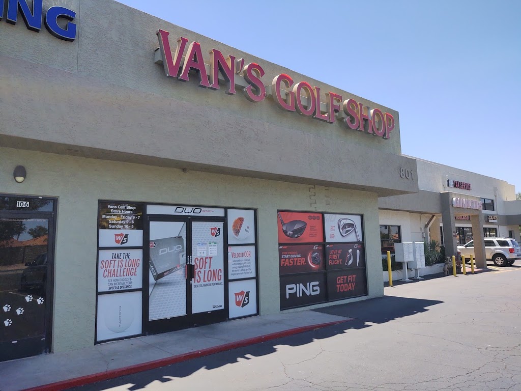 Vans Golf Shops | 801 S Power Rd #115, Mesa, AZ 85206 | Phone: (480) 985-0601