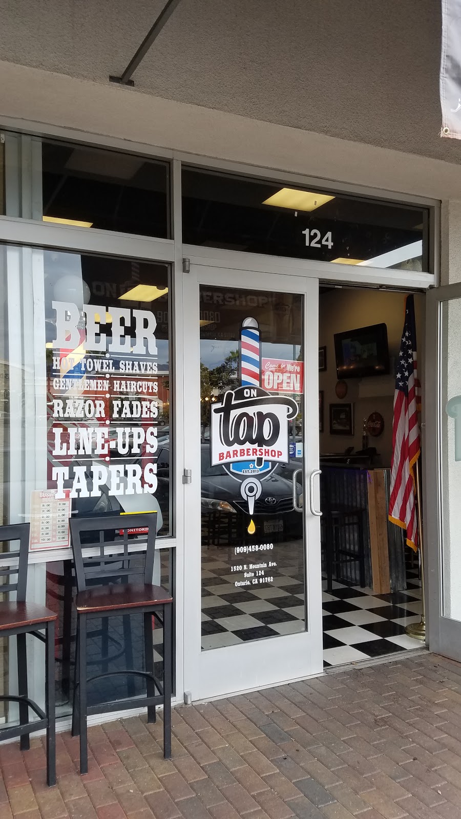 On Tap Barbershop | 1520 N Mountain Ave #124, Ontario, CA 91762, USA | Phone: (909) 458-0080